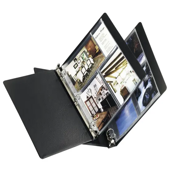 Avery Clear Self-Adhesive Business Card Holders, Top Load, Holds 3.5" x 2" Cards, 10 per Pack, 2 Packs, 20 Card Holders Total (01675) {4}