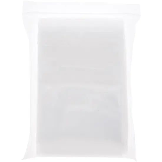 Plymor 5" x 5" (Pack of 100), 4 Mil Heavy Duty Zipper Reclosable Plastic Bags {5}