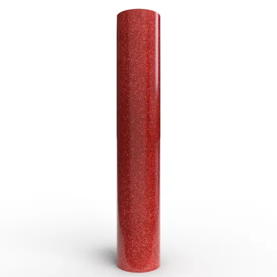 Siser&reg; EasyPSV&reg; Glitter Permanent Adhesive Vinyl by Avery Dennison&reg;, 12" x 60" Brick Red {1}