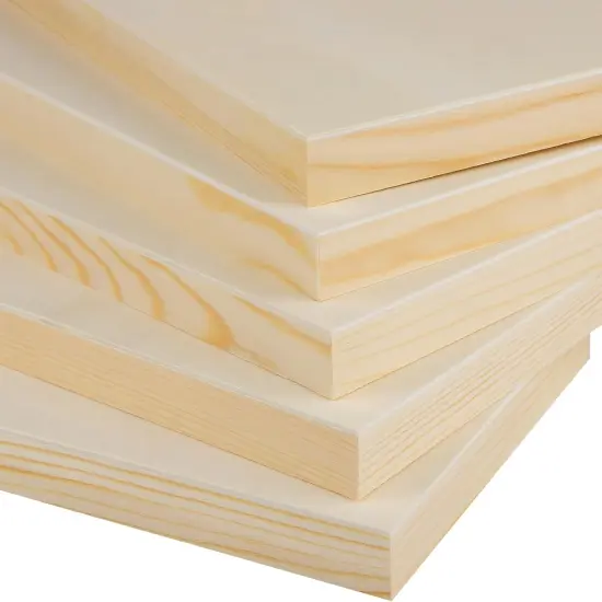 6 x 12 Inch Wooden Panels Canvas Unfinished Craft Wood {2}