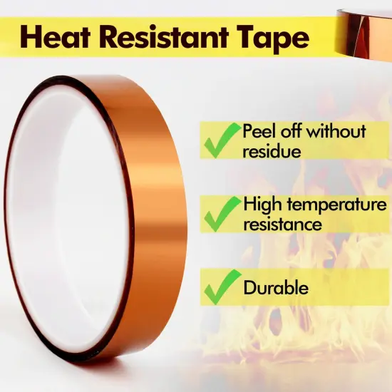 A-SUB Heat Resistant Tape 25mm x 108FT High Temp Sublimation Thermal {4}