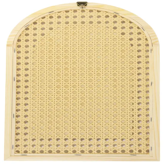FAUX RATTAN FRAMED WOOD ARCH-FAUX RATTAN FRAMED WOOD ARCH {4}