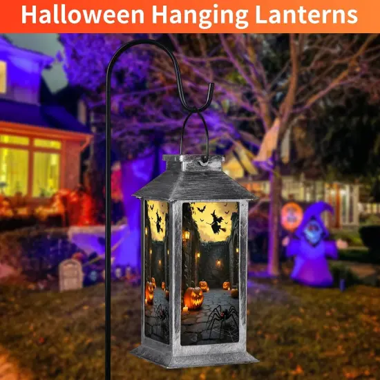 Halloween Decorations Outdoor,Halloween Hanging Decorations,Solar Lantern {6}