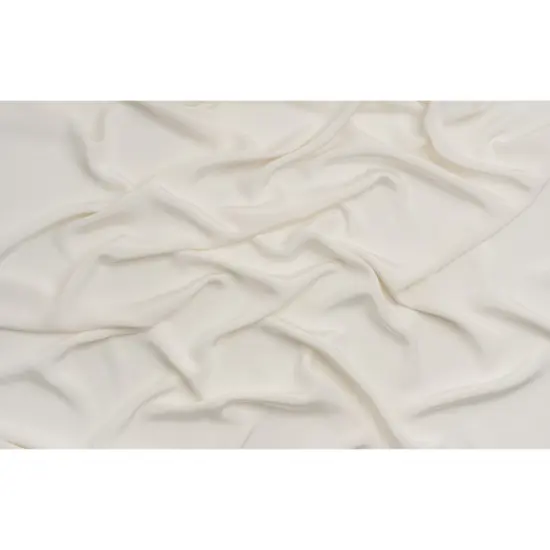 1 Yard Antique White Silk 4-Ply Crepe Premium Collection, 44 Inches Width {3}