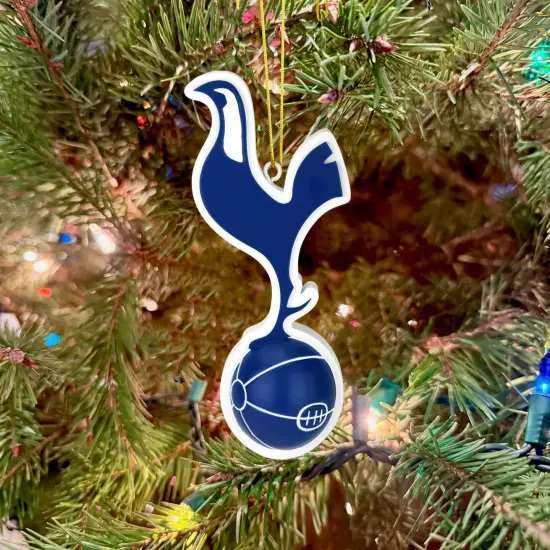 Tree Buddees x Tottenham Hotspur F.C. Official Bauble Limited Edition Spurs Christmas Ornament Premier League Team - Spurs Logo {2}