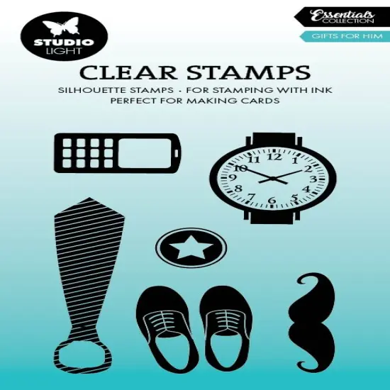 Studio Light Essentials Clear Stamps-Nr. 667, Gifts For Him {2}