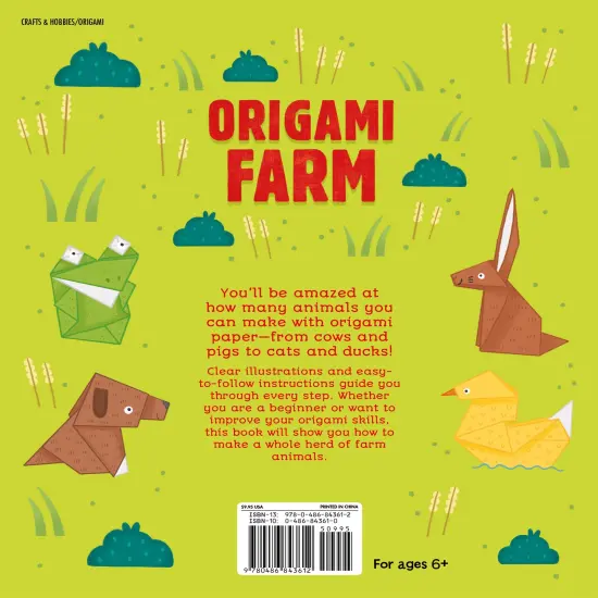 Origami Farm For Beginners-Softcover {3}