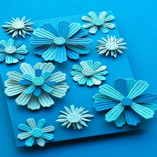 Memory Box Solid Core Cardstock 6"X6"-Lagoon {3}