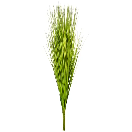 Allstate Two-Tone Tall Onion Grass Artificial Bush Spray - 31" Green {6}
