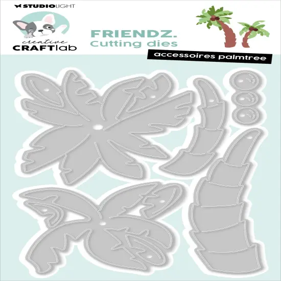 Studio Light Friendz Cutting Die-Nr. 835, Palmtree Accessories {1}
