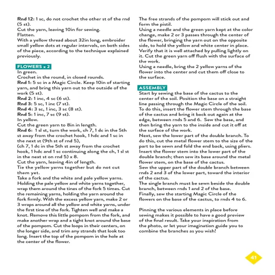 Adorable Houseplants To Crochet {7}