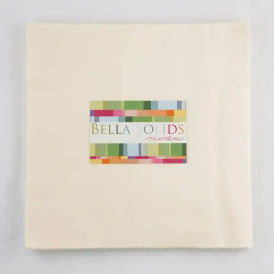 Bella Solids 10" Square Junior Pack (Junior Layer Cake) in Ivory by Moda for Moda (9900JLC 60) {1}