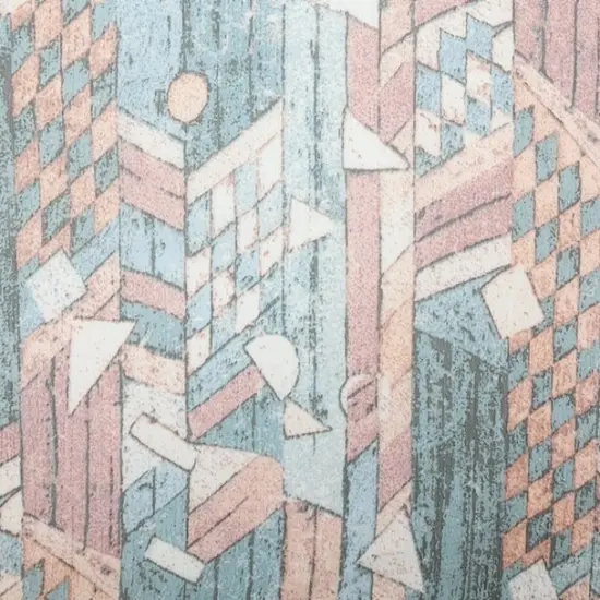 1 Yard Elegant Yoryu Chiffon Sheer Fabric Pink & Green, Lightweight Apparel Fabric, 57/58" Wide {3}