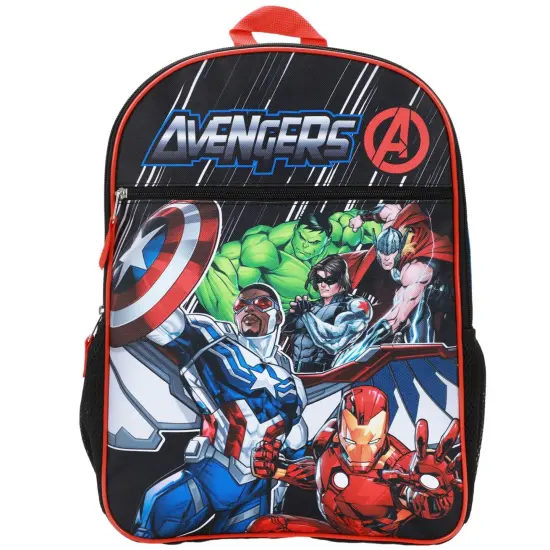 Marvel Avengers 16" Backpack with Side Mesh Pockets {1}