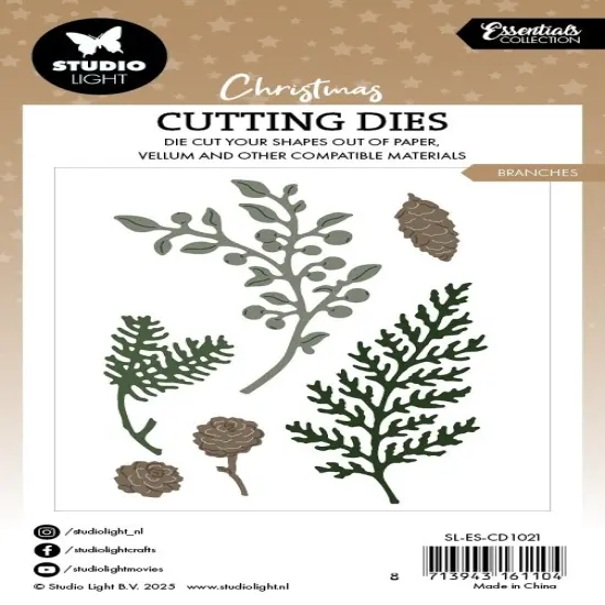 Studio Light Winter Wonderland Cutting Die-Branches {3}