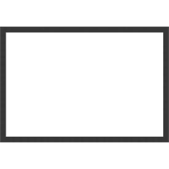 Mezzanotte Black Framed Dry Erase Magnetic Board {1}