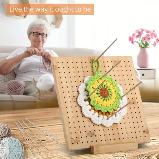 9.25&ldquo; Crochet Blocking Board {4}