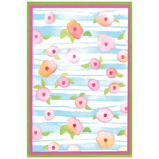 Sizzix A6 Stencil By Stacey Park 4/Pkg-Serene Sophisticate #2 {3}