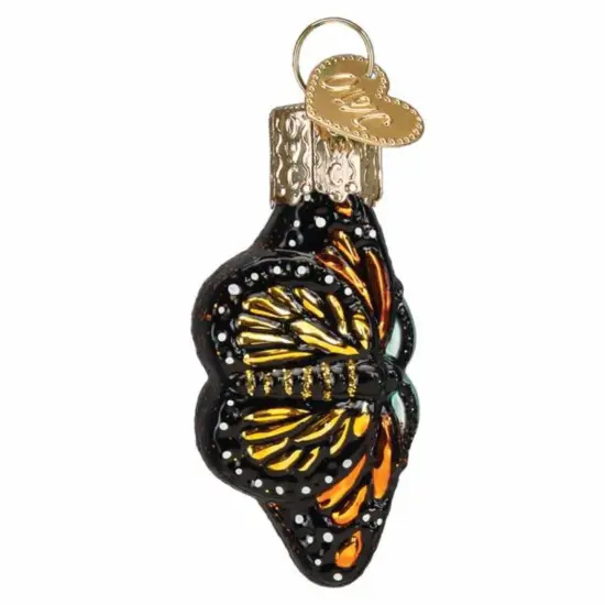 Old World Christmas 2.0 Inch Mini Monarch Butterfly Christmas Tree Ornament , Gumdrops Collection Spring Multicolored {2}