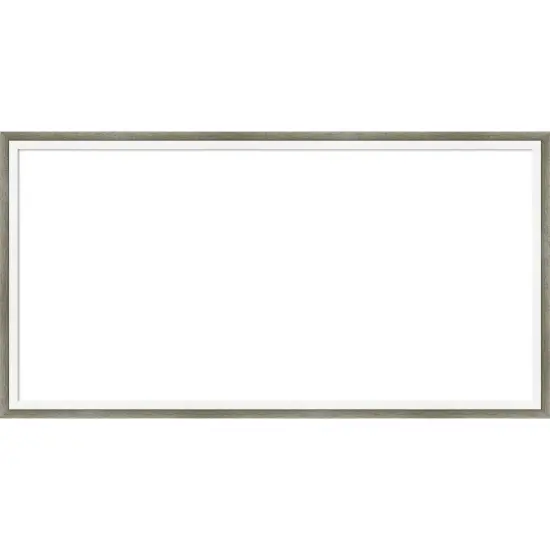 Lucie Framed Dry Erase Magnetic Board Silver White {1}