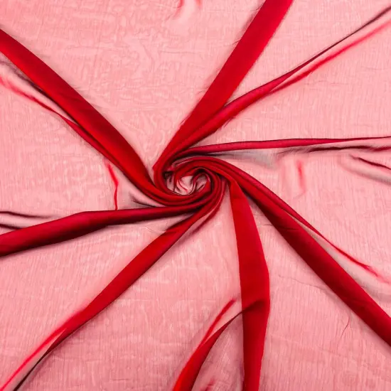 1 yard Two Tone Sheer Chiffon Fabric for Dresses Scarves Drapes Overlays Special Occasion {6}