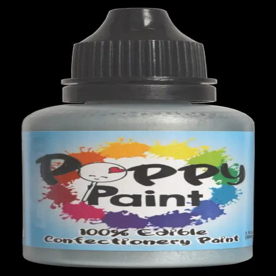 Silver Edible Food Paint Fast Drying Metallic Confectionery Decorating Paint {1}
