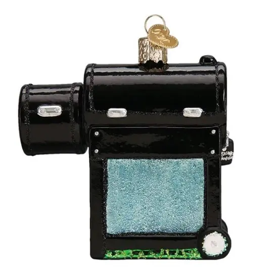 Old World Christmas: Smoker BBQ Hanging Ornament {1}