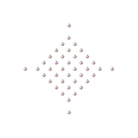 Preciosa 4mm Czech Crystals Bicone Rondelle Beads, 40pcs Light Amethyst AB {5}