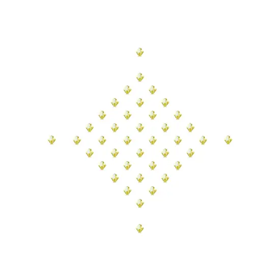 Preciosa 4mm Czech Crystals Bicone Rondelle Beads, 40pcs Jonquil AB {5}