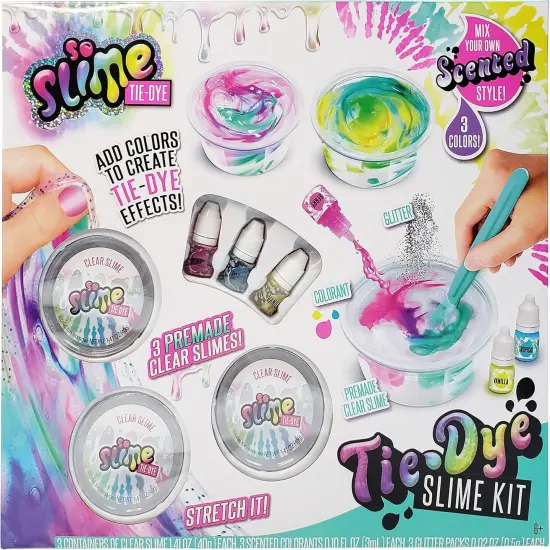 So Slime DIY Tie-Dye Scented Slime Kit for Kids {2}