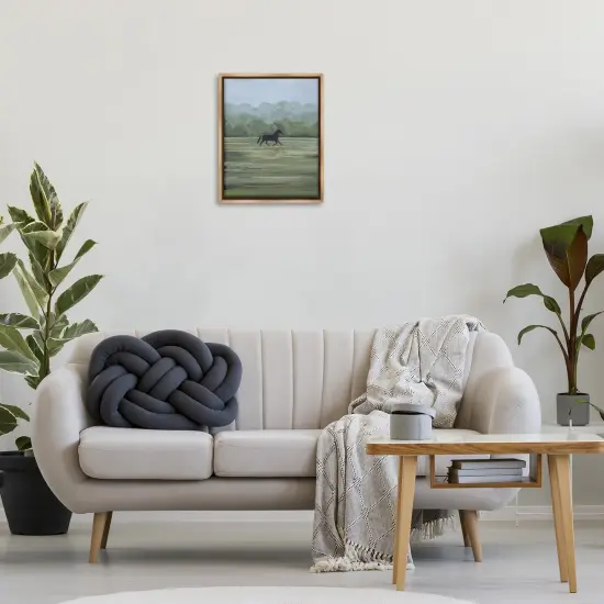 Stupell Industries Rider's Shadow Horse Floating Frame By Grace Popp {2}