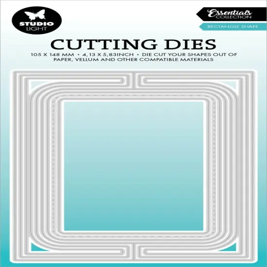 Studio Light Essentials Cutting Die-Nr. 823, Rectangle Card Shape {2}