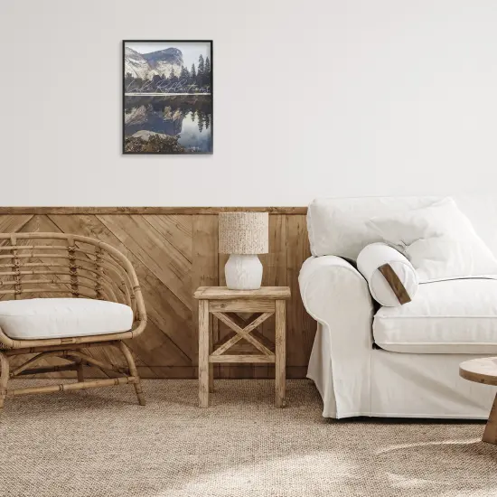 Stupell Industries Scenic Lake Reflections Framed Giclee, design by Sophie 6 {2}