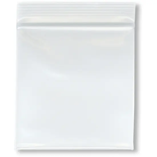 Plymor 3" x 3" (Pack of 100), 6 Mil Industrial Duty Zipper Reclosable Plastic Bags {1}