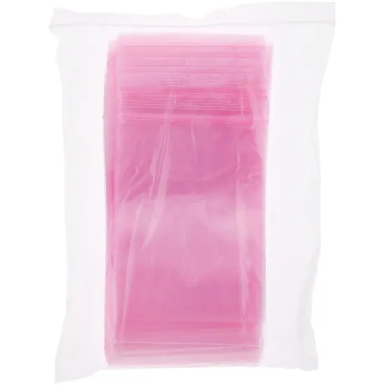 Plymor 4" x 6" (Pack of 100), 4 Mil Heavy Duty Anti-Static Zipper Reclosable Plastic Bags {4}