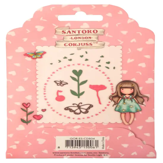 Studio Light Gorjuss Essentials Cutting Die-Nr. 804, Hearts, Butterflies & Flowers {3}