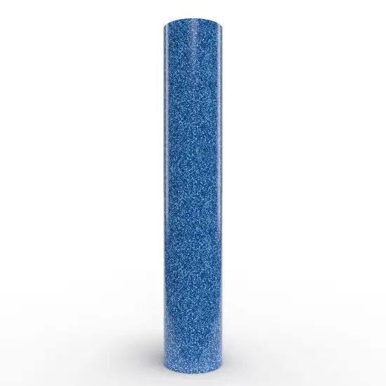 Siser&reg; Glitter Heat Transfer Vinyl, 11.8" x 60" Blue {1}