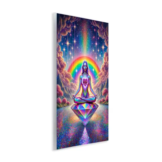Stupell Industries Spiritual Enlightenment Meditation Wall Plaque Design by Spirit of the Rainbow {3}