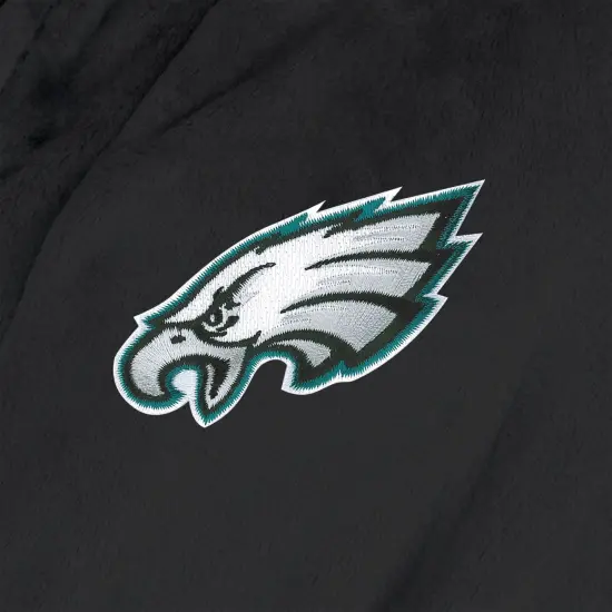 Philadelphia Eagles NFL Hooded Silk Touch Robe 26&times;47 Inches {5}