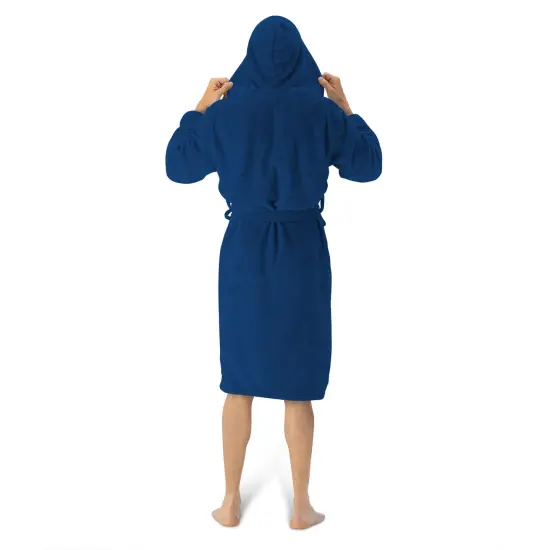 Michigan Wolverines NCAA Hooded Silk Touch Robe 26&times;47 Inches {3}