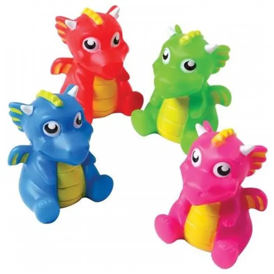 Vinyl Dragon Toy include 12 units {1}