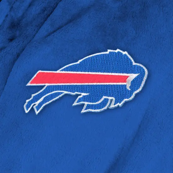 Buffalo Bills NFL Hooded Silk Touch Bath Robe 26&times;47 Inches {5}