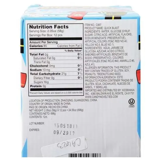 Quick Blast 12 Pc Include 12 Units {4}