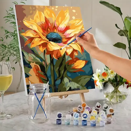 Paint by Numbers Kit for Adults Beginners 8Wx12L inch {2}