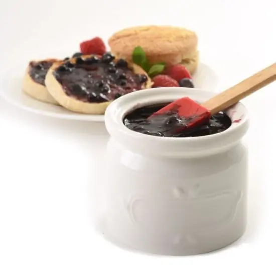 Norpro 2-piece Mini Wood Handle Silicone Kitchen Spatula & Scoop Set {7}