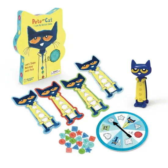 Pete the Cat&reg; I Love My Buttons Game {1}