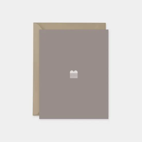 Boccaccio Font Monogram Note Cards V {3}