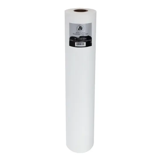 New York Central Large Watercolor Paper Roll for Artists - Cold Press - 31" x 10.94 yd - 100% Cotton Bright White Acid-Free Archival Roll of Cold Pressed Watercolor Paper {1}