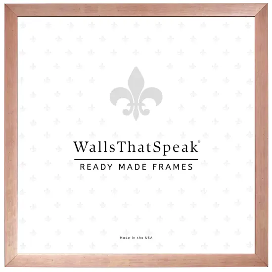 12x12 Picture Frame, Milano 0.75 Inch Wood Moulding, Wall Display Frame for Art, Posters, or Photos by wallsthatspeak Gold {1}
