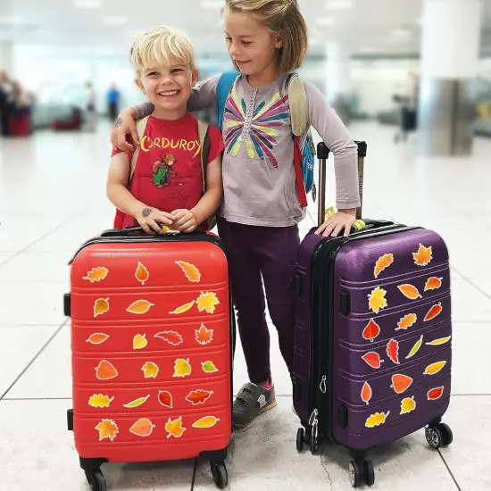 520 PCS Fall Leaves Stickers for Kids -Leaves {3}